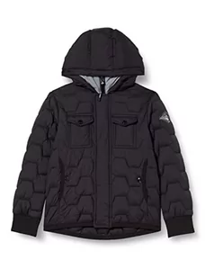 Replay Chłopięca SB8031 kurtka pikowana, 098 Black, 8A - Kurtki i płaszcze dla chłopców - miniaturka - grafika 1