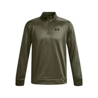 Bluzy sportowe męskie - Bluza fitness męska Under Armour Armour Fleece 1/4 Zip - miniaturka - grafika 1