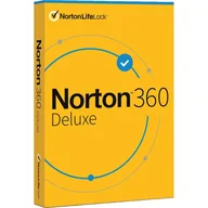 Programy antywirusowe - Norton 360 Deluxe + 50 GB Przechowywanie w chmurze (5 urządzeń / 1 rok) (Subskrybuj) (EU) - miniaturka - grafika 1