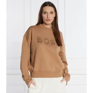 BOSS Bluza Econa | Comfort fit - Bluzy damskie - miniaturka - grafika 1
