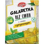 Galaretki - Celiko Galaretka bez cukru o smaku cytrynowym bezglutenowa 14 g - miniaturka - grafika 1