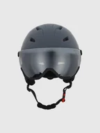 Kaski narciarskie - 4F Kask narciarski z goglami uniseks - szary XS/S (52-56CM) - miniaturka - grafika 1