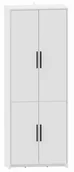 Regały - Biały duży regał zamykany - S3-E35 - miniaturka - grafika 1