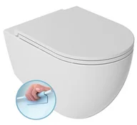 Miski WC - ISVEA - Miska wisząca WC INFINITY RIMLESS 36,5x53 cm bez deski kolor BIAŁY 10NF02004 - miniaturka - grafika 1