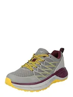 Buty trekkingowe damskie - Hi-Tec Damskie buty trekkingowe z niszczycielem szlaków, Szary - Stalowe bardzo cytrynowe wino winogronowe - 39 EU - miniaturka - grafika 1