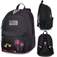 Plecaki szkolne i tornistry - Patio Plecak Coolpack Hippie (B33084) Sparkling Badges Black - 22424CP - miniaturka - grafika 1