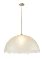 Lampy sufitowe - Lampa wisząca do sypialni MUZA 40657 Sigma z żywicy złota - miniaturka - grafika 1