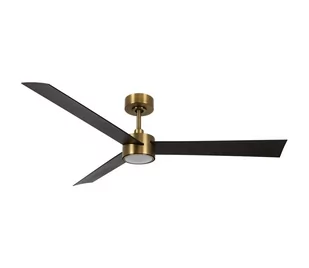 Lucci air 21610549- LED Ściemnialny wentylator CLIMATE 12W/230V wenge/złoty + pilot - Wentylatory sufitowe - miniaturka - grafika 1