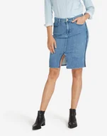 Spódnice - SPÓDNICA JEANSOWA WRANGLER SPÓDNICA INDIGO UNIFORM W29L9286F - Wrangler - miniaturka - grafika 1