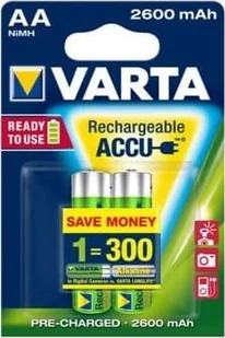 Varta Akumulator AA / R6 2600mAh 2 szt. - Ładowarki i akumulatory - miniaturka - grafika 1