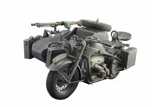 Italeri Model plastikowy WWII Zundapp KS 750 w/Side Car - Modele do sklejania - miniaturka - grafika 1