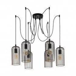 Eglo 49643 - Żyrandol na lince ROCCAMENA 6xE27/60W/230V - Lampy sufitowe - miniaturka - grafika 1