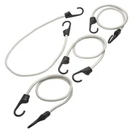 Akcesoria podróżnicze - Gumy ściągające 9 mm x 80 cm 15 kg 4 szt. szare Standers - miniaturka - grafika 1