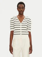 Swetry damskie - Morgan Sweter 251-MFOLK Écru Regular Fit - miniaturka - grafika 1
