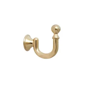 Haczyk metalowy mały złoty 30 mm Bojanek - Akcesoria do wystroju okien - miniaturka - grafika 1