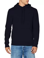 Bluzy męskie - G-STAR RAW Męska bluza z kapturem Premium Core Hdd Sw Ls, Sartho Blue C235-6067, XL - miniaturka - grafika 1