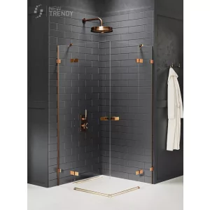 New Trendy EXK-3684 KABINA AVEXA COOPER PROSTOKĄTNA 110x120x200 CZYSTE 6mm ACTIVE SHIELD - Kabiny prysznicowe - miniaturka - grafika 1