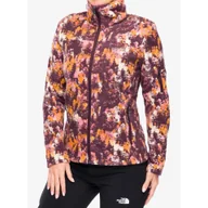 Odzież trekkingowa damska - Bluza polarowa damska Columbia Fast Trek Printed Jacket - miniaturka - grafika 1