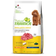 Sucha karma dla psów - Trainer Natural Dog Adult Mini z wołowiną i ryżem - 7 kg - miniaturka - grafika 1