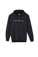 Swetry męskie - DeFacto Sweter z długim rękawem męski - okrągły dekolt bluza męska (granatowa, 4XL), grantowy, 4XL - miniaturka - grafika 1