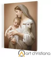 Ikony i obrazy sakralne - Matka Boża, obraz na płótnie - miniaturka - grafika 1