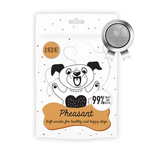 Paka Zwierzaka Paka Zwierzaka PEPE Mini Chunkies Pheasant bażant) 70g) 56805-uniw - Przysmaki dla psów - miniaturka - grafika 1