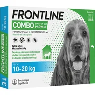Artykuły przeciw pasożytom - Frontline FRONTLINE COMBO -M- psy od 10 do 20 kg 3 pipety - miniaturka - grafika 1