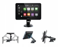 Akcesoria motoryzacyjne - Wyświetlacz wkran display 7cali CarPlay Android Auto kamera cofania Ips Bt - miniaturka - grafika 1