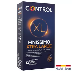 Control _Finissimo Xtra Large prezerwatywy XL 12szt. 12 szt. - Prezerwatywy - miniaturka - grafika 1