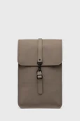 Plecaki - Rains plecak 12800 Backpack Mini kolor beżowy duży gładki - miniaturka - grafika 1