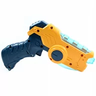 Zabawki militarne - PISTOLET NA BATERIE Z PROJEKTOREM DŹWIĘK ŚWIATŁO - miniaturka - grafika 1