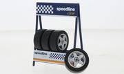 Samochody i pojazdy dla dzieci - Ixo Models Wheels Set Speed 4 Pieces With Stan 1:18 18Set007W - miniaturka - grafika 1