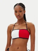 Stroje kąpielowe - Tommy Hilfiger Góra od bikini UW0UW05816 Czerwony - miniaturka - grafika 1
