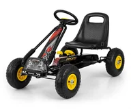 Rowerki biegowe - Milly Mally Gokart na pedały Thor Black - miniaturka - grafika 1