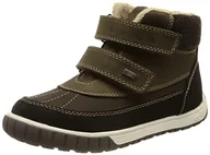 Botki damskie - Tom Tailor 4274701, Botki dla dzieci i młodzieży, Czarny Khaki, 22 EU - miniaturka - grafika 1