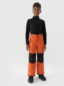 Spodnie narciarskie - Spodnie narciarskie 4F Jr 4FJWAW24TFTRM658 (kolor Pomarańczowy) - miniaturka - grafika 1
