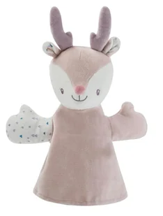 Pacynka sarenka Suzi różowa PETITE&MARS - Kołdry i poduszki dla dzieci - miniaturka - grafika 1