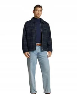 JACK & JONES GRANATOWA KURTKA MĘSKA W KRATĘ Z ZAMKIEM XL JXA - Kurtki męskie JACK & JONES GRANATOWA KURTKA MĘSKA W KRATĘ Z ZAMKIEM XL JXA - Kurtki męskie - miniaturka - grafika 1
