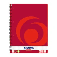 Notesy i bloczki - Herlitz 10834117 notatnik A4 80 ark. Czerwony - miniaturka - grafika 1