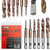 Bity - 6x Wiertła Gwintujące M3-M10 Gwintowniki KOBALTOWE DBS-3 - miniaturka - grafika 1