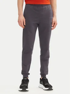 EA7 Emporio Armani Spodnie dresowe 8NPP66 PJVRZ U8115 Szary Slim Fit - Spodnie sportowe męskie - miniaturka - grafika 1