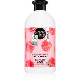 Organic Shop PlANA DO KĄPIELI JAGODOWA ROZKOSZ 500 ml - - Kosmetyki do kąpieli - miniaturka - grafika 1