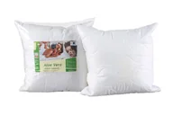 Poduszki - Poduszka antyalergiczna 70x80 Aloe Vera 1,00 kg 100% bawełna wykończona substancją Aloe Vera AMW - miniaturka - grafika 1