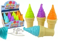 Bańki mydlane - Bańki mydlane Lody 80ml MIX Leantoys - miniaturka - grafika 1