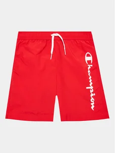 Champion Szorty sportowe 306107 Czerwony Regular Fit - Spodenki damskie - miniaturka - grafika 1