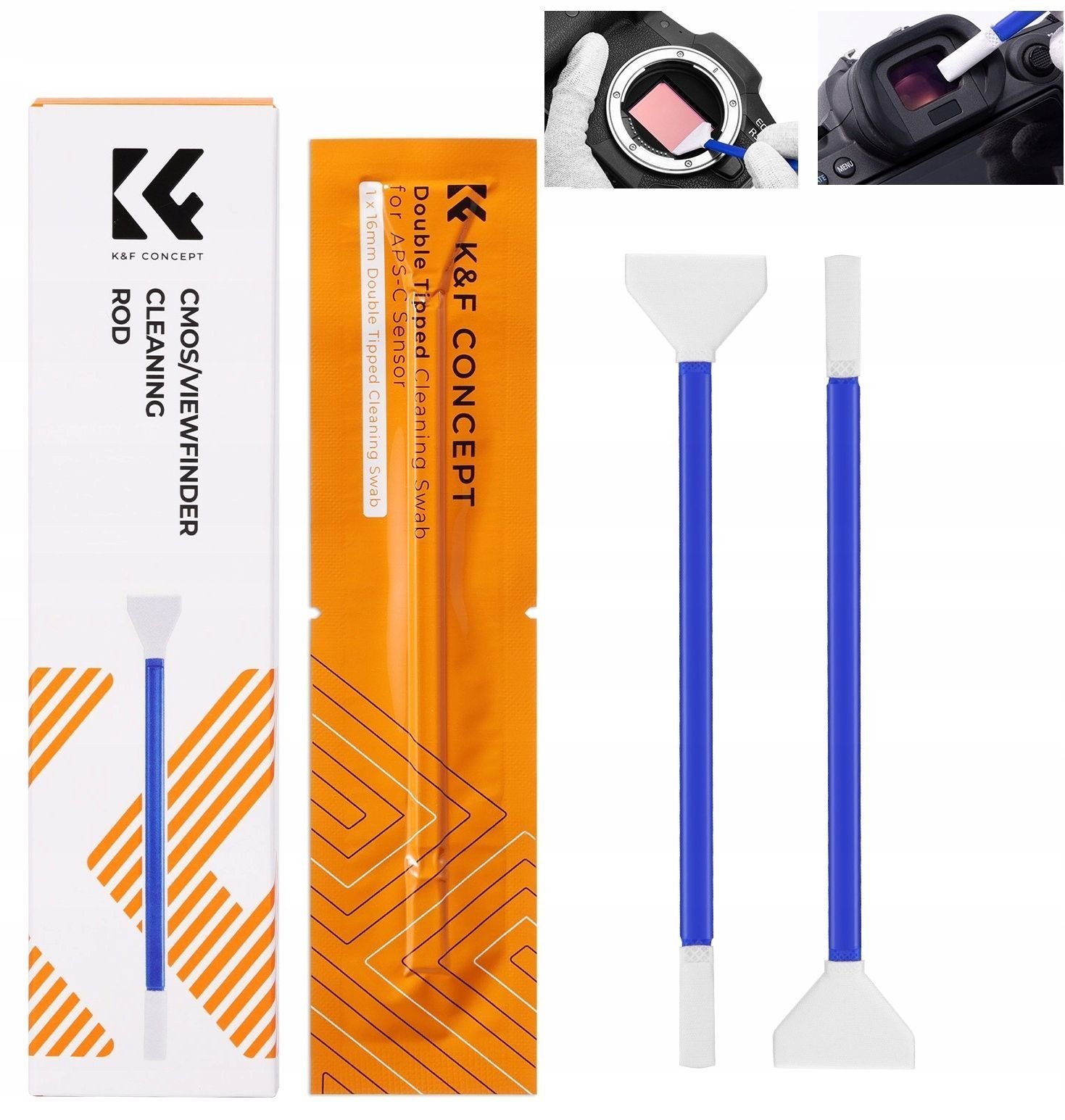 5x Szpatułki Do Czyszczenia Wizjera I Matrycy Aps-c Niepełno-klatkowa 16mm / Kf08.075 SB10791