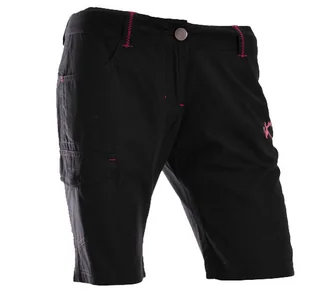 Damskie szorty NORTHFINDER Aliyah Shorts W black L - Spodnie sportowe damskie - miniaturka - grafika 1