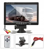 Kamery cofania - Monitor Wyświetlacz 7'' LCD Tft Do Kamery Cofania Samochodowej Regulowany - miniaturka - grafika 1