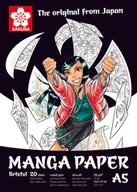 Szkolne artykuły papiernicze - format Talens Sakura, blok rysunkowy, A5, Manga Paper - miniaturka - grafika 1