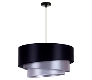 Duolla - Plafon TRIO 1xE27/15W/230V śr. 60 cm niebieski/srebrny - Lampy sufitowe - miniaturka - grafika 1